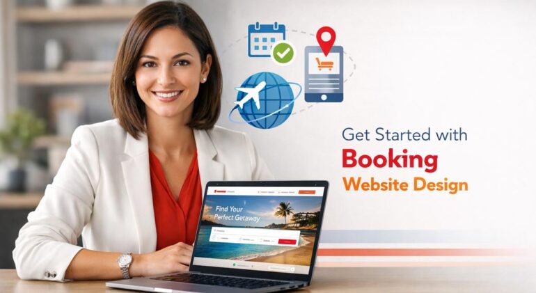 Booking Website Design in Action booking website design in action